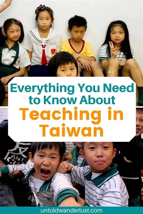 Teaching in Taiwan .